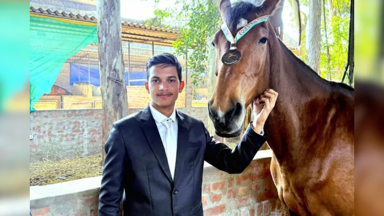 Dausa: नेशनल घुड़सवारी प्रतियोगिता में राजस्थान के खाते में आया मेडल, बांदीकुई के ध्रुवराज ने जीता रजत पदक